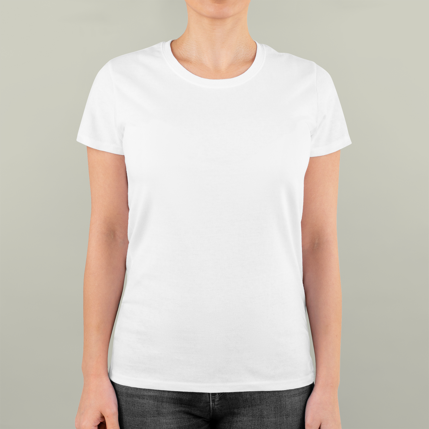 Damen T-Shirt mit Kinderzeichnung, Text oder Design